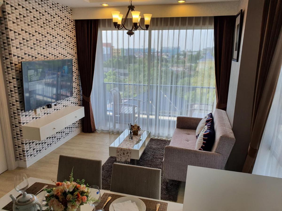 Execlusive Seaview 1 Bedroom Suite With Toproof Pool At The Patio Bangsaen Exterior foto